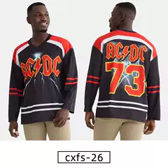 2025 Best-Selling Long-Sleeve Jersey T-Shirt for Cross-Border Trade, Unisex 3D Printed Pullover Sportswear, Wholesale