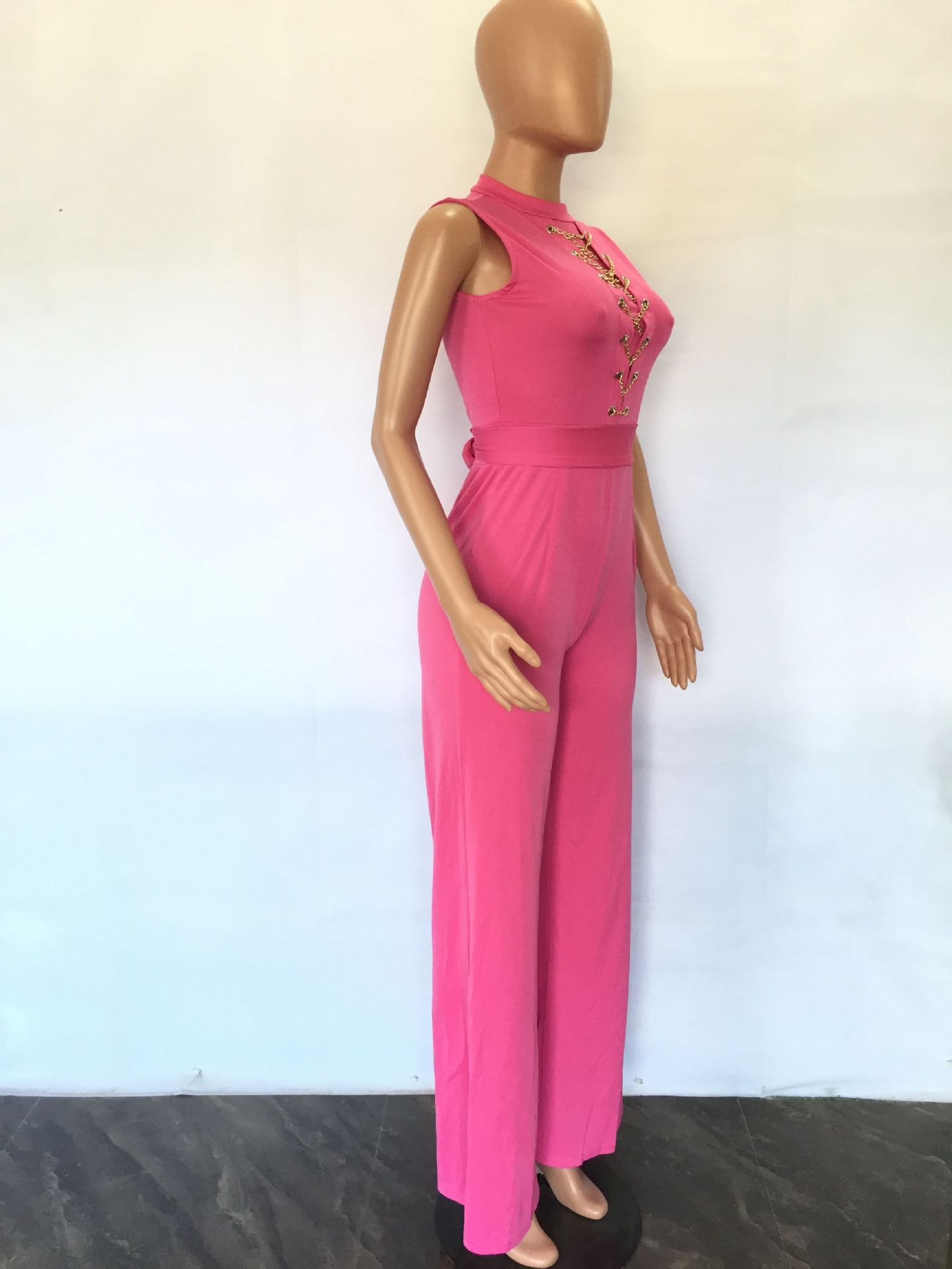 Women's Daily Beach Date Vacation Solid Color Jumpsuits display picture 33