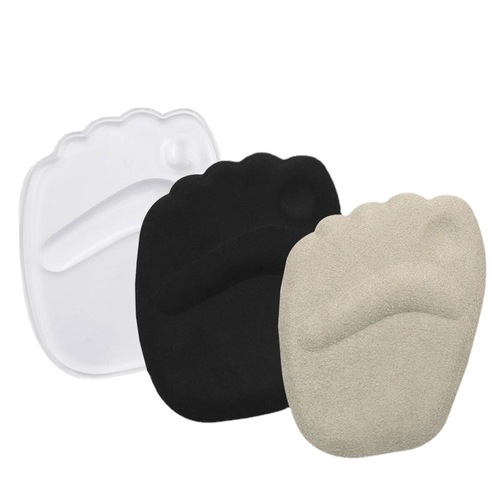 Insoles, high heels, half size insoles, shoes overhaul, small women's adjustment, one size, silicone anti-pain foot protection, sliding forefoot pads