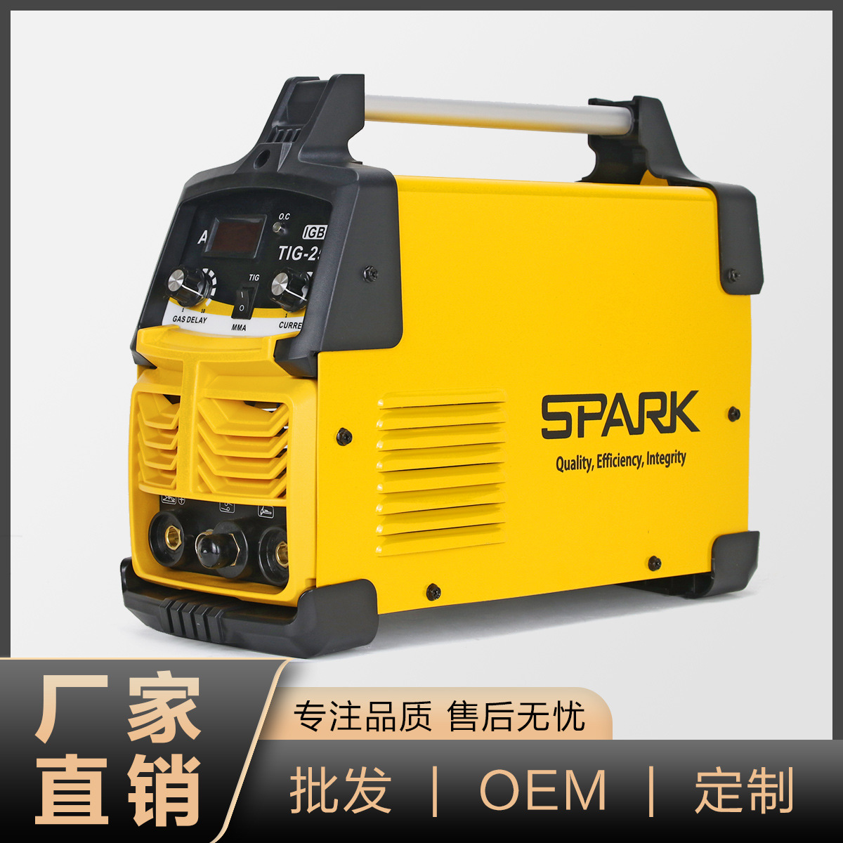 跨境搜SPARK氩弧焊机220v不锈钢小型家用工业级TIG-250电焊机