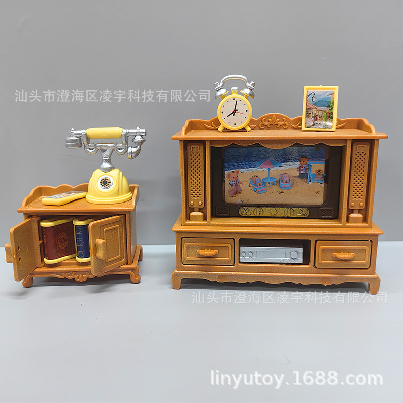 TV장식장 [칼라 박스/미니어처 모델]