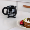 Ceramic Witch Coffee Cup Ghost Festival Witch Muck Cup Ceramic Halloween Mark Cup Witches Brew Mug