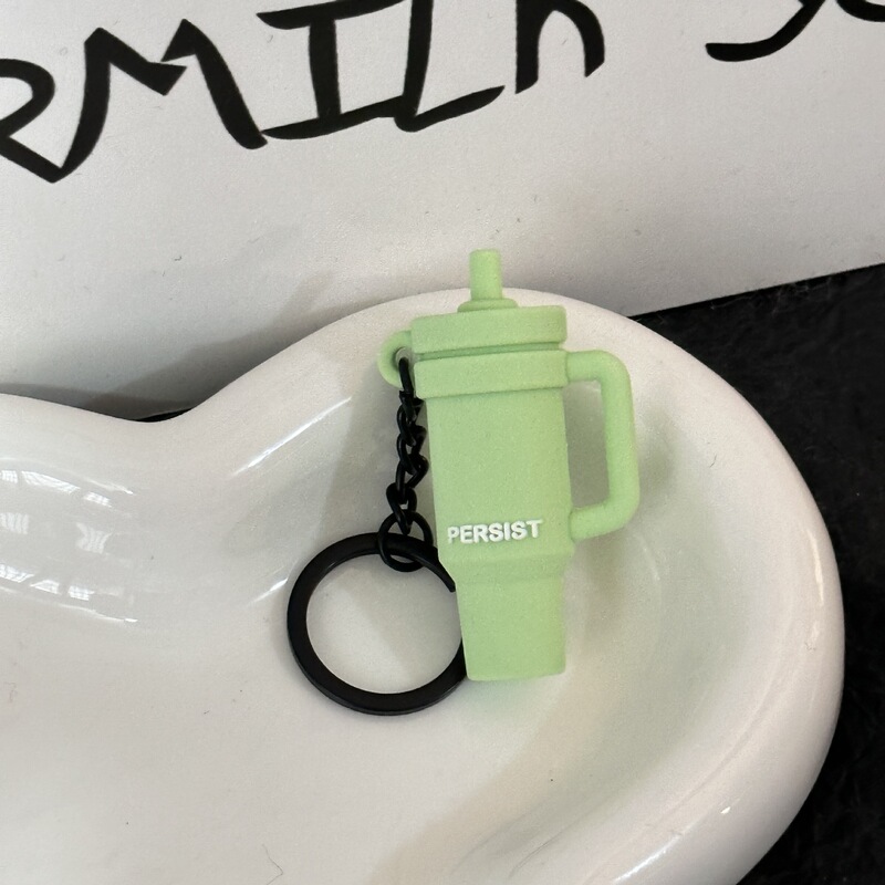 トレンドフィットネスシリーズのキーホルダー部品ミニバーベルのコップのペンダント|undefined