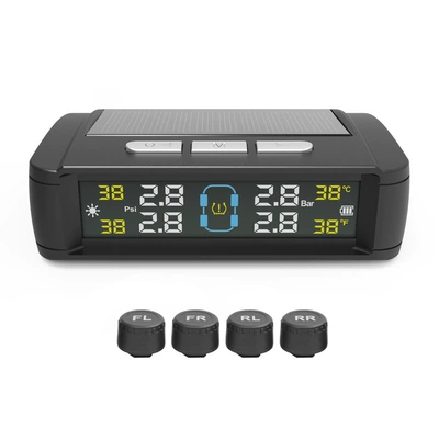 electronics car electrical appliances tire – Tire pressure monitoring system - english-version-t11-4-wheels-external-supports-air-pressure-99psi