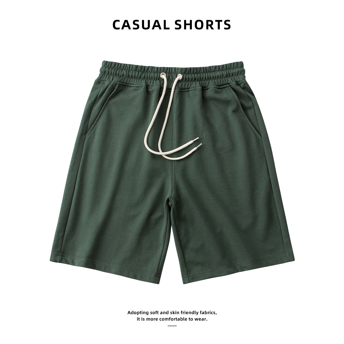 Pantalones cortos de algodón para hombres pantalones cortos para hombres y mujeres Pantalones deportivos casuales Pantalones rectos de moda versátiles pantalones calientes al por mayor