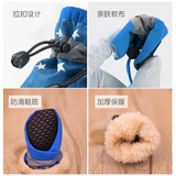 Плюшевая собачья пружина и осенние мягкое дно не бросают туфли водонепроницаемой дождевой крышки для обуви маленькой собаки, чем медвежьи домашние кошки четыре сезона