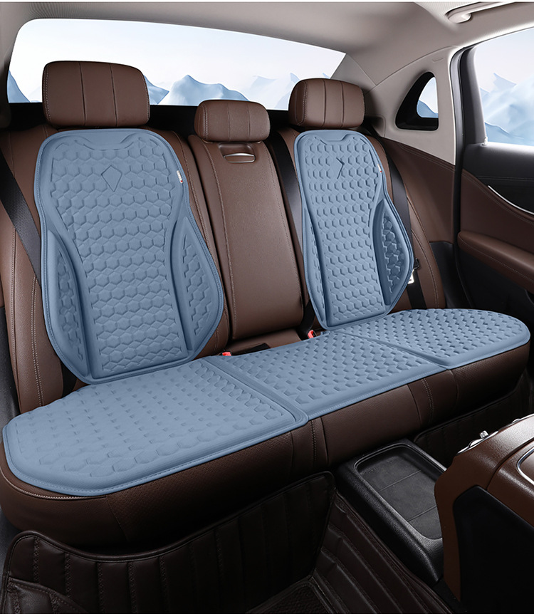 Summer Car Cool Cushion Monolithic Gel Seat Cushion Honeycomb Breathable Silicone Cool Car Cushion Office Cushion