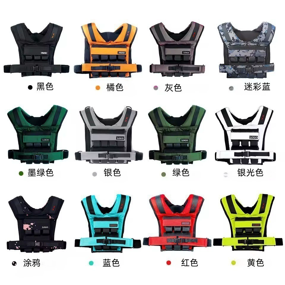 Vest for gym, American style, for running