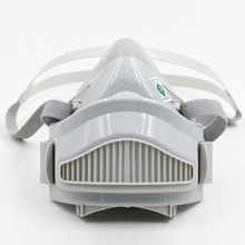 一護308防粉塵顆粒物防塵硅膠自吸過濾式呼吸器礦工廠防塵口罩