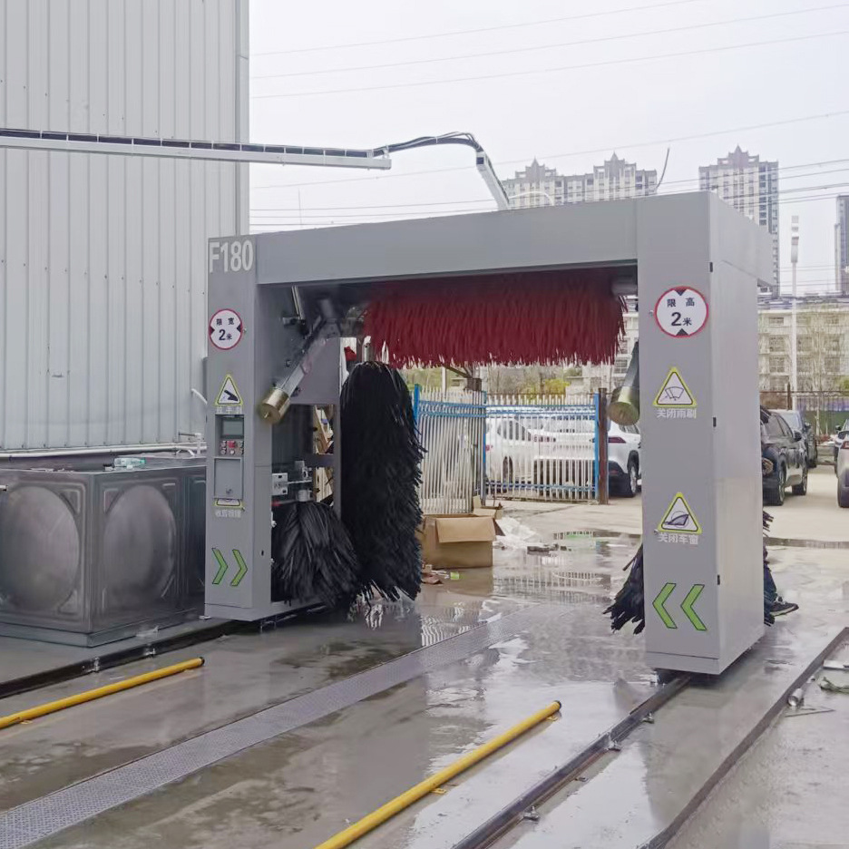 Fully Automatic Computerized Reciprocating Car Wash Machine with Brush, Qr Code Scanning, Gas Station Gantry Car Wash Machine, Gantry Reciprocating Type
