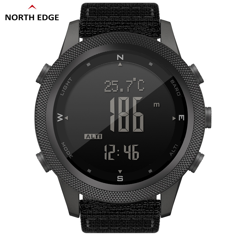 Outside single wholesale NORTH EDGE Apache46 men's outdoor electronic watch height stopwatch air pressure temperature