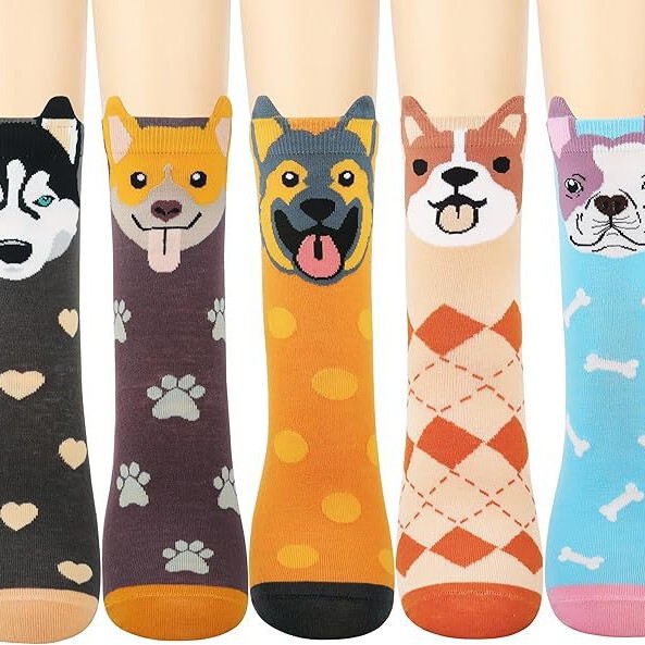 Cross-Border Socks, Novelty Cartoon Socks, Cute Mid-Calf Socks for Women, Dog Series Cotton Socks, Trendy Ins Socks Wholesale Cross-Border Socks, Novelty Cartoon Socks, Cute Mid-Calf Socks for Women, Dog Series Cotton Socks, Trendy Ins Socks Wholesale