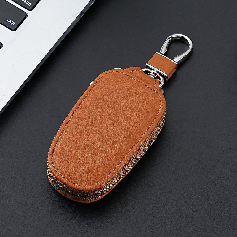 Bolsa de llaves de automóviles transfronterizas bolsas de almacenamiento de llaves de automóviles unisex creativas de moda simple cintura colgante llavero