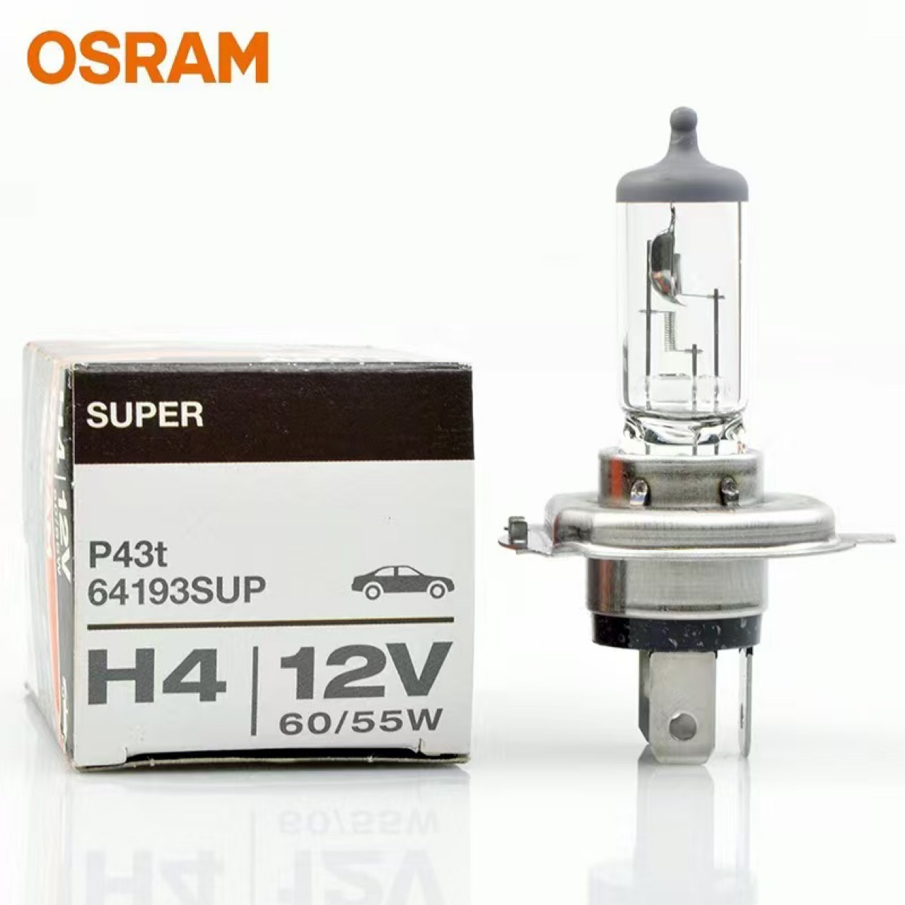 Osram H4 Car Bulb 12V High Brightness Halogen Headlight 60/55W