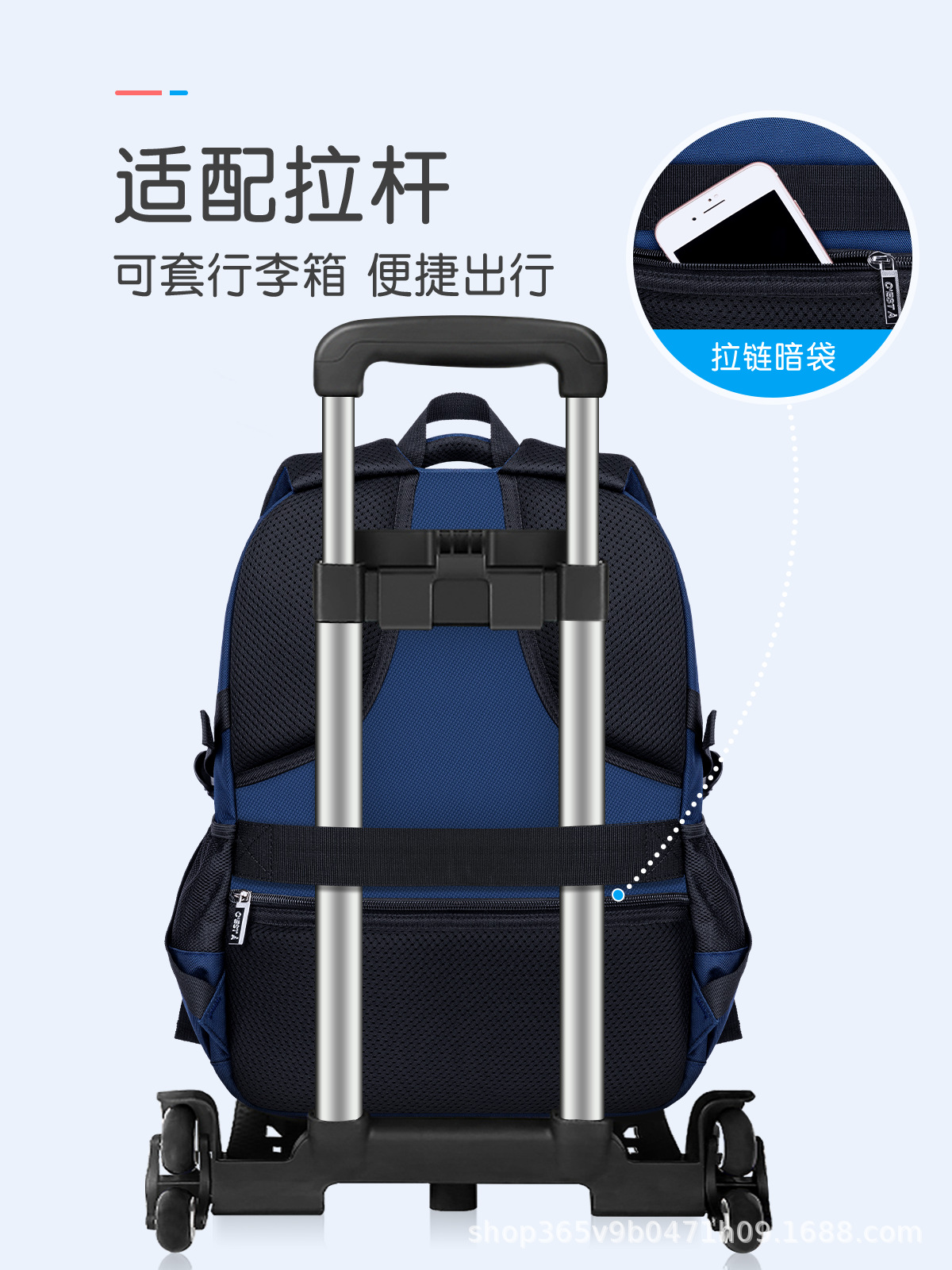 2024 nuevas mochilas escolares para niños, ligeras, reductoras de carga, protección de la columna vertebral, mochila escolar Shaodong para estudiantes de primaria estilo K simple masculino de 3 a 6a grado