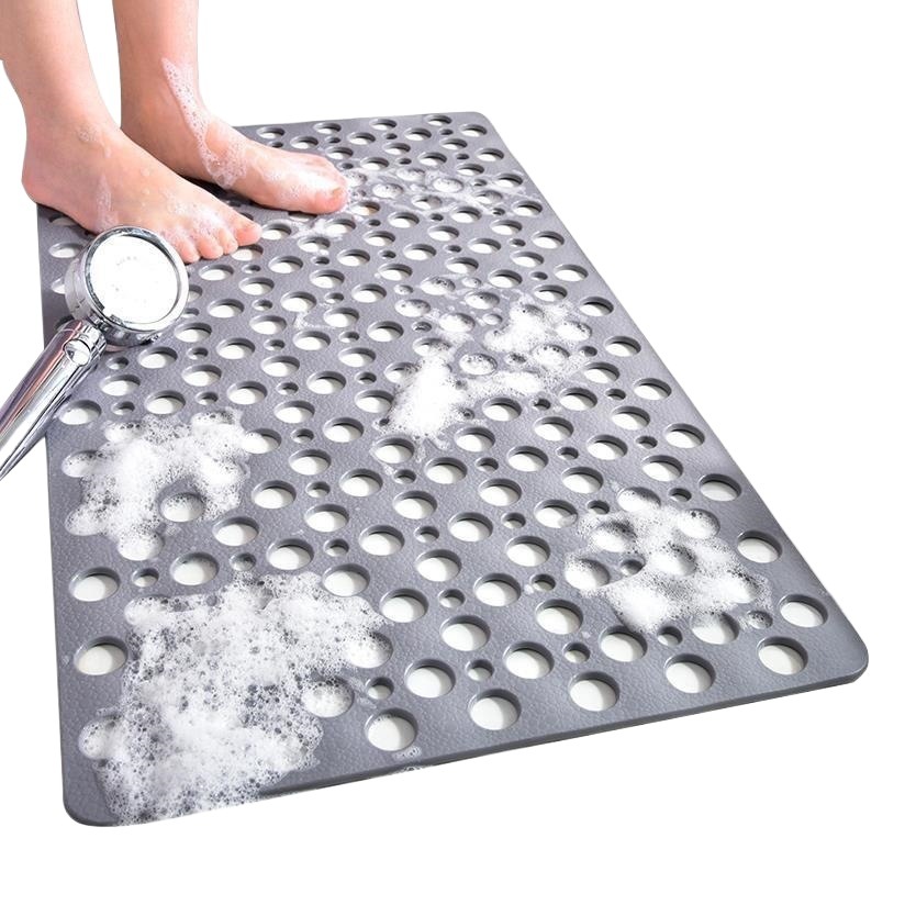 Amazon estallar cojín antideslizante de baño cojín antideslizante TPE cojín antideslizante de baño cojín antideslizante con fugas de agua porosas con ventosa cojín antideslizante