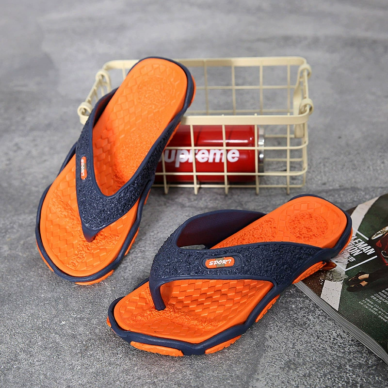 Новые летние Нескользящие шлепанцы, Корейская версия шлепанцев, мужские пляжные тапочки из ЭВА, мужские Оптовая Продажа с фабрики
