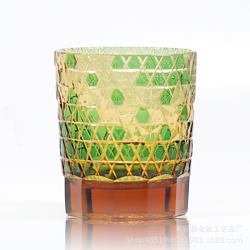 Copa de cristal Edo de estilo japonés, copa de whisky, copa de vino hecha a mano de alta calidad, copa de bar, copa de cerveza, regalo