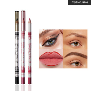 Gigi Rose Gp08 12-Color Eyeliner, Eye Shadow and Lip Liner