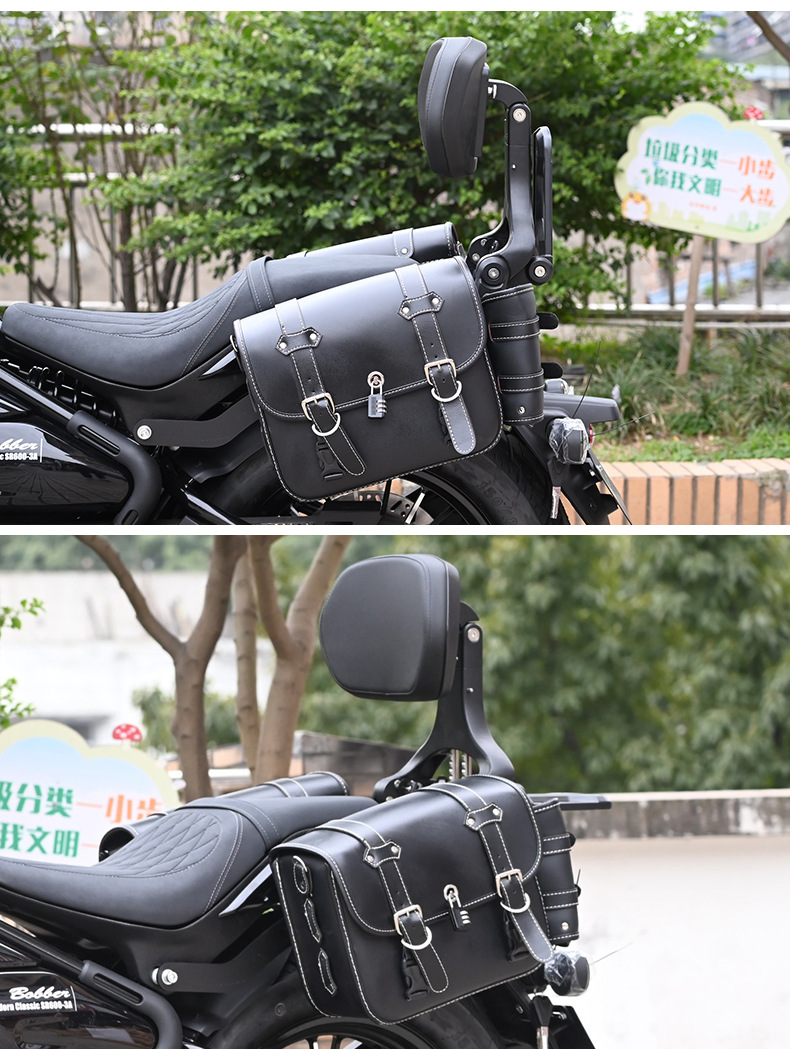Suitable for Sekolon RA600 folding backrest driver backrest passenger backrest telescopic motorcycle chair modification