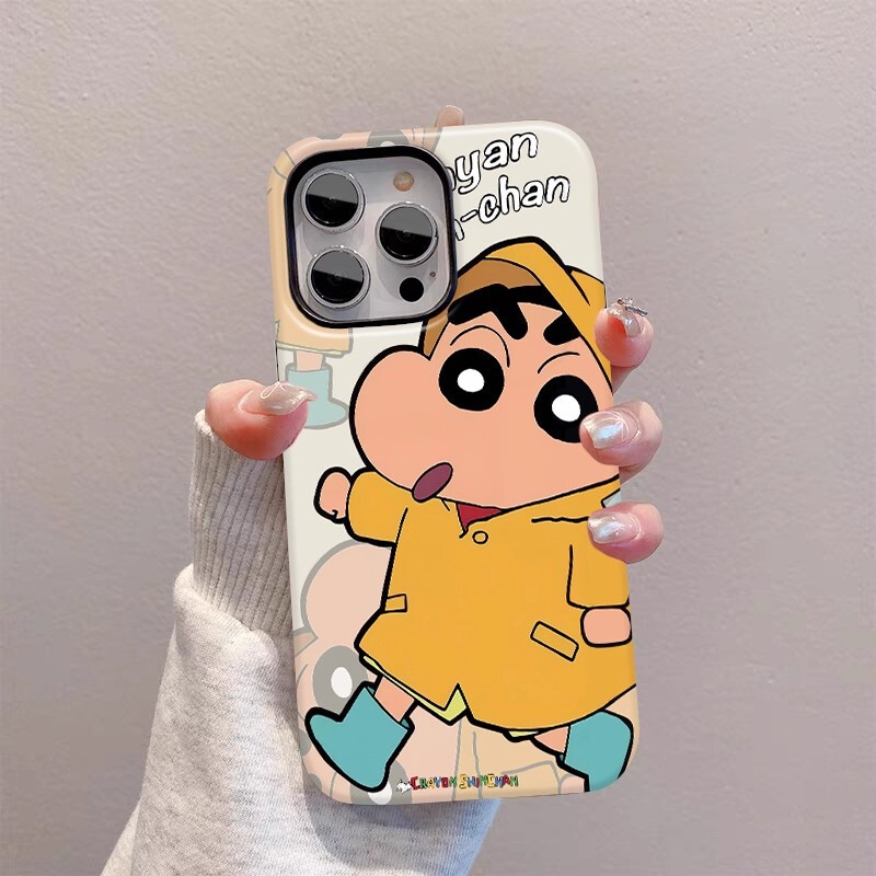 Raincoat Xiaoxin Suitable for Iphone17Air Mobile Phone Case 16Promax Apple 15 Silicone 14 Two-In-One Female 13