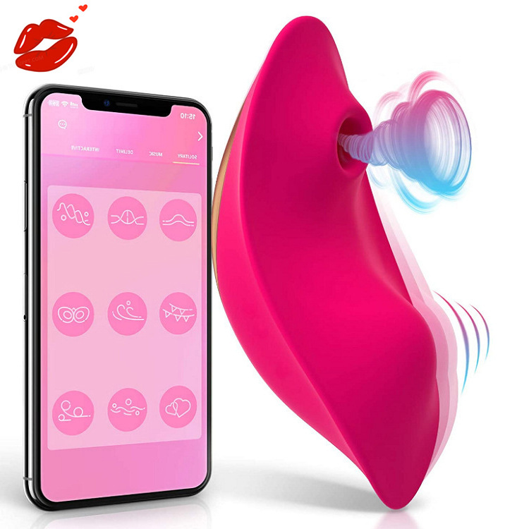 外貿款女穿戴自慰跳蛋無線遙控吮吸震動器女用隱形自慰器成人用品