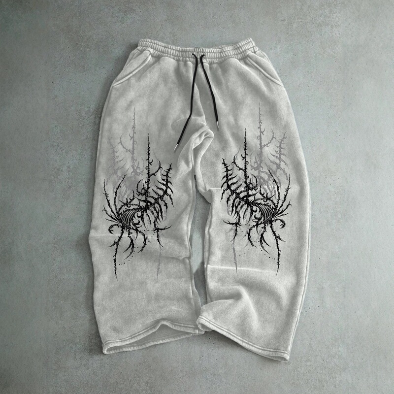 New cross-border versatile jogger pants, loose-fitting sweatpants for men and women, casual fleece-lined sports pants, fitness long pants, cotton fashion style New cross-border versatile jogger pants, loose-fitting sweatpants for men and women, casual fleece-lined sports pants, fitness long pants, cotton fashion style