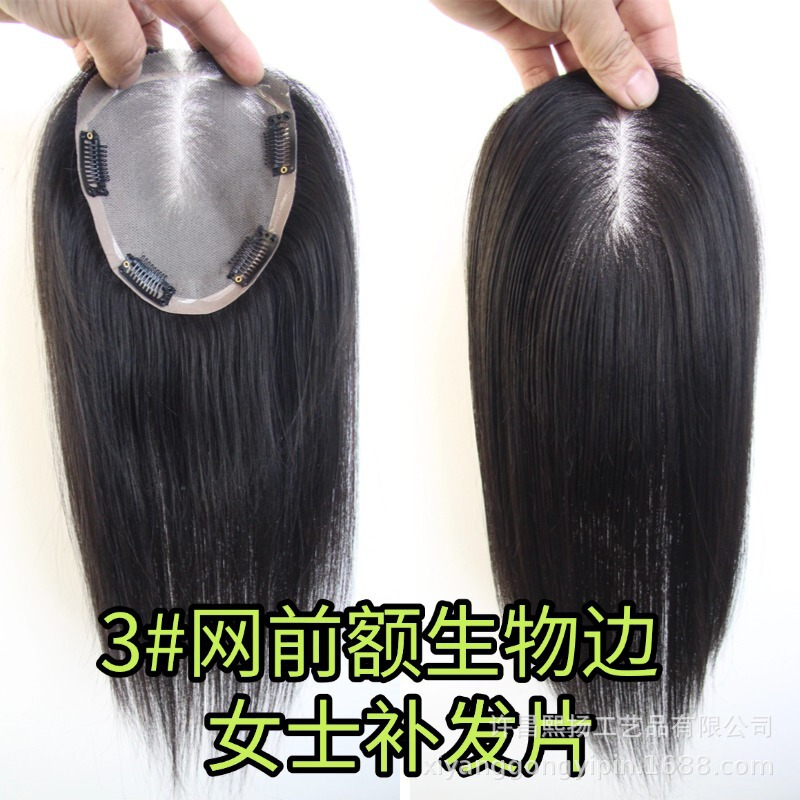 Invisible Seamless Women's Hairpiece for the Forehead, Mono Mesh Front Biofilm, Hand-Crocheted Real Hair, Realistic Adhesive Hairpiece Invisible Seamless Women's Hairpiece for the Forehead, Mono Mesh Front Biofilm, Hand-Crocheted Real Hair, Realistic Adhesive Hairpiece