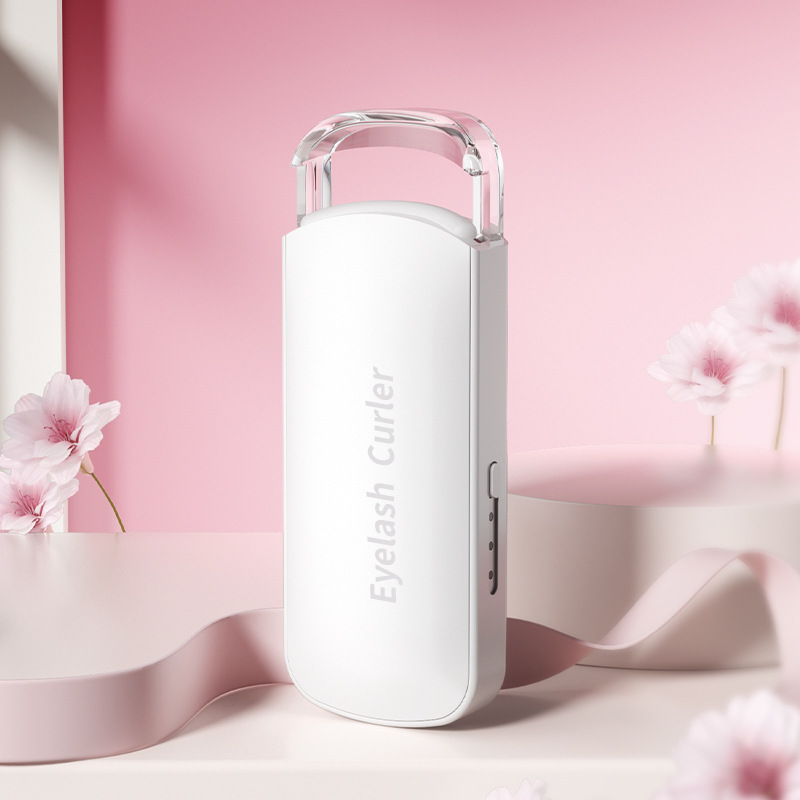 New portable electric heated eyelash curler, long-lasting styling, rechargeable eyelash curler, electric heated eyelash curler