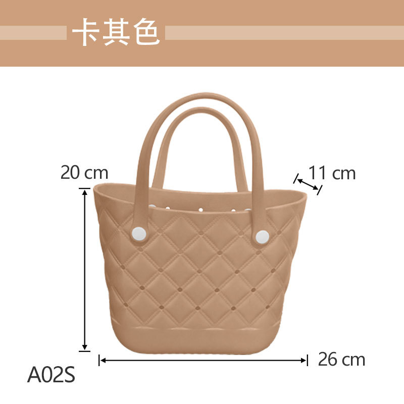 Bolso de playa bricolaje Eva nuevo moda hueco, impermeable portátil, mini bolso al aire libre bolsa Dongdong