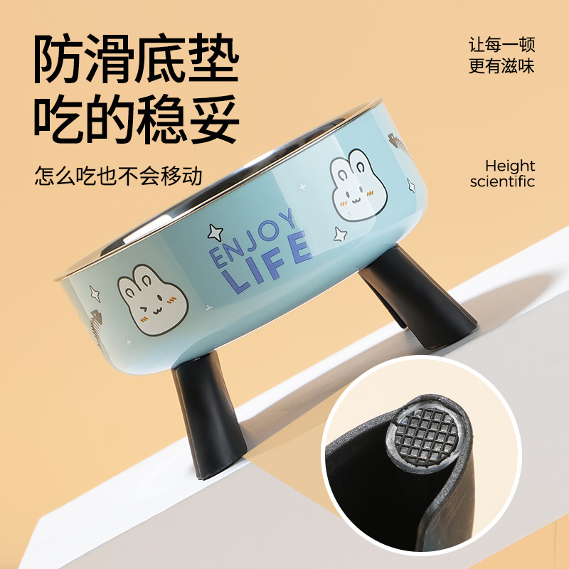 Tazón para mascotas Tazón para perros Tazón antideslizante Tazón para gatos