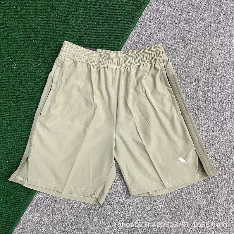 Pantalones cortos de secado rápido para hombres ligeros y transpirables, pantalones casuales de cinco puntos para hombres, deportivos de tejido resistentes al desgaste para hombres, verano nuevo