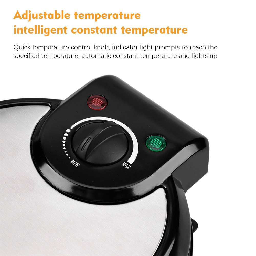 Desayuno casero transfronterizo máquina de roll de huevo máquina de roll de helado máquina de galletas eléctricas máquina de panqueques máquina de roll de helado de primavera