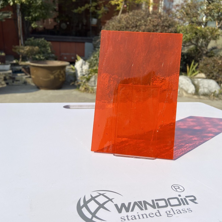Church glass manufacturer Baroque glass color transparent water pattern glass 170Y