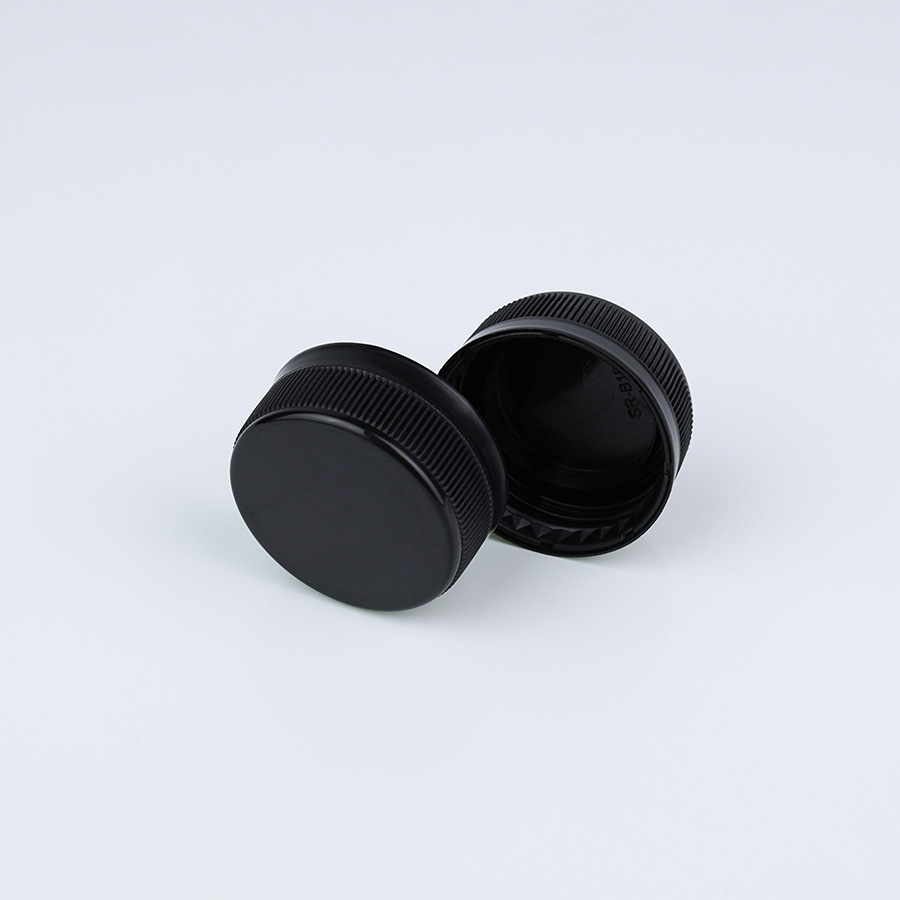 Proveedores al por mayor 38 calibre roscado cubierta 38MM roscado cubierta de botella de plástico botella de bebida cubierta de PE cubierta de agua mineral image 4