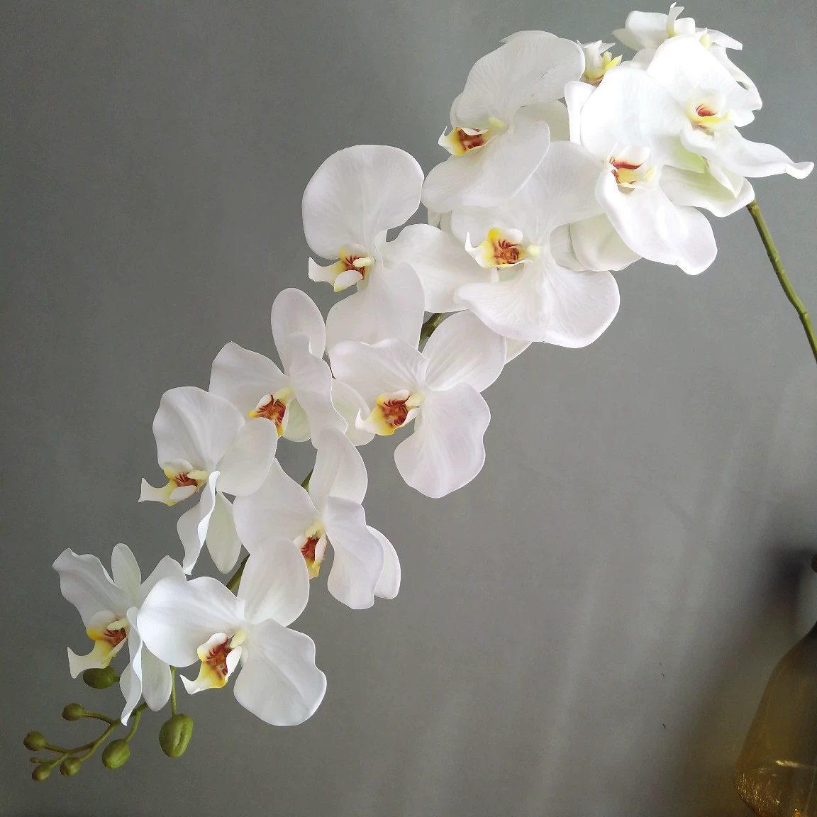 Симуляционная цветок 3D-печать ощущение 13 голов большого Phalaenopsis новая китайская модель номер комнаты отель свадебная декоративная фотосъемка реквизит