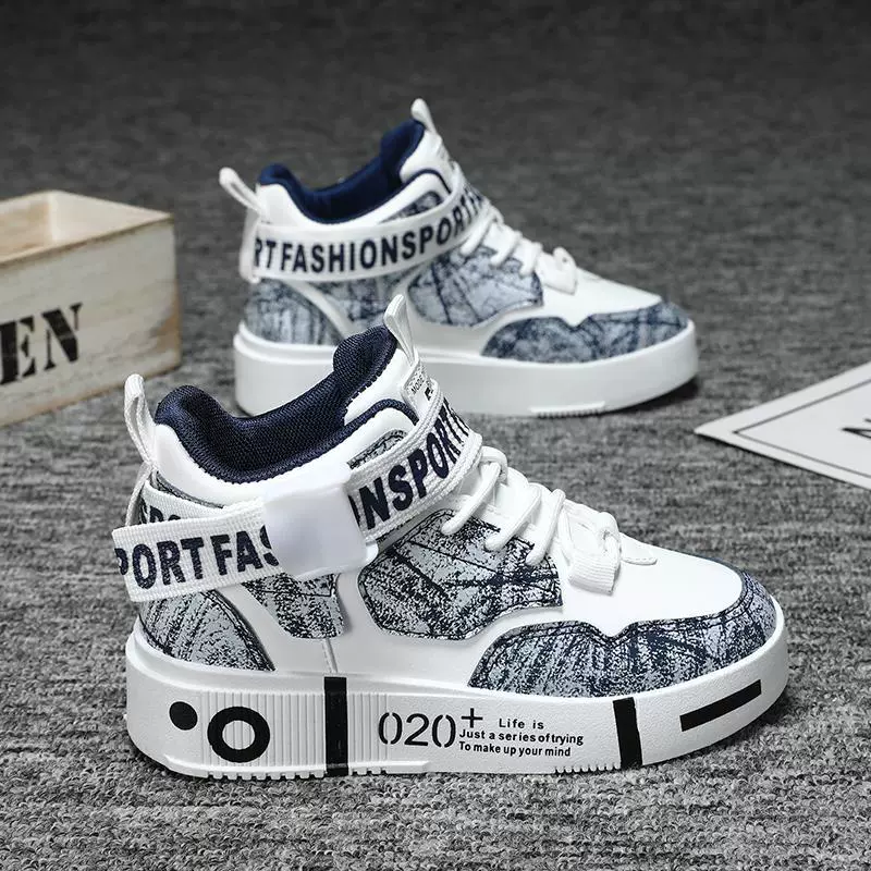 Мужская обувь 2025 осень новая тенденция дикая молодежная спортивная обувь зимой на открытом воздухе бархатная теплая хлопчатобумажная обувь