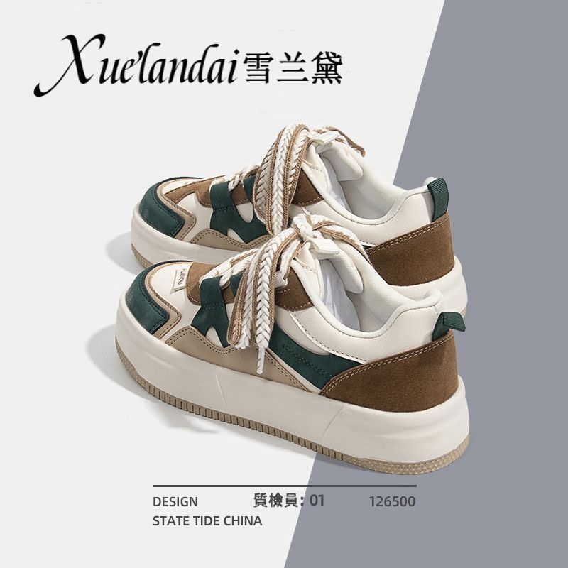 Zapatos de skate originales para mujeres verano 2024 nuevo diseño de nicho de zapatos de mujer con suela gruesa para todos los zapatos deportivos casuales para niños