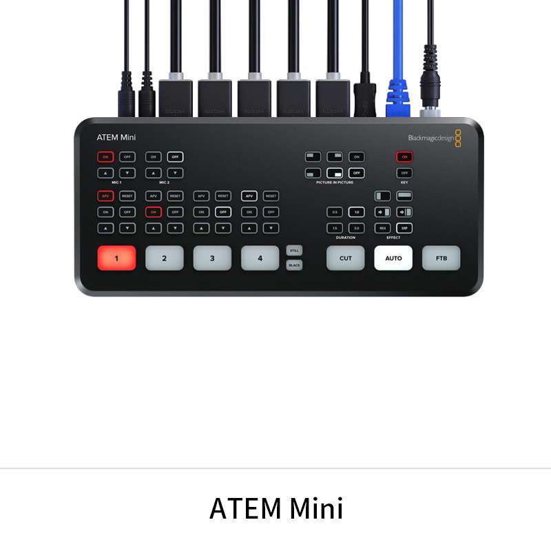 BMD ATEM ATEM Mini Pro ATEM Broadcasting Class ATEM Broadcasting Director