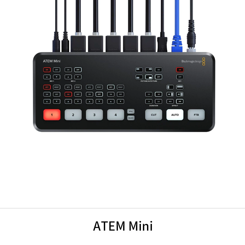 BMD ATEM ATEM Mini Pro at ATEM Broadcasting Class ATEM Broadcasting Director