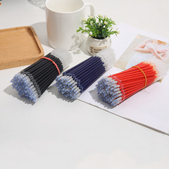 Factory wholesale refills for gel pens, all needle tip bullet head 0.5mm red, blue, black direct sales