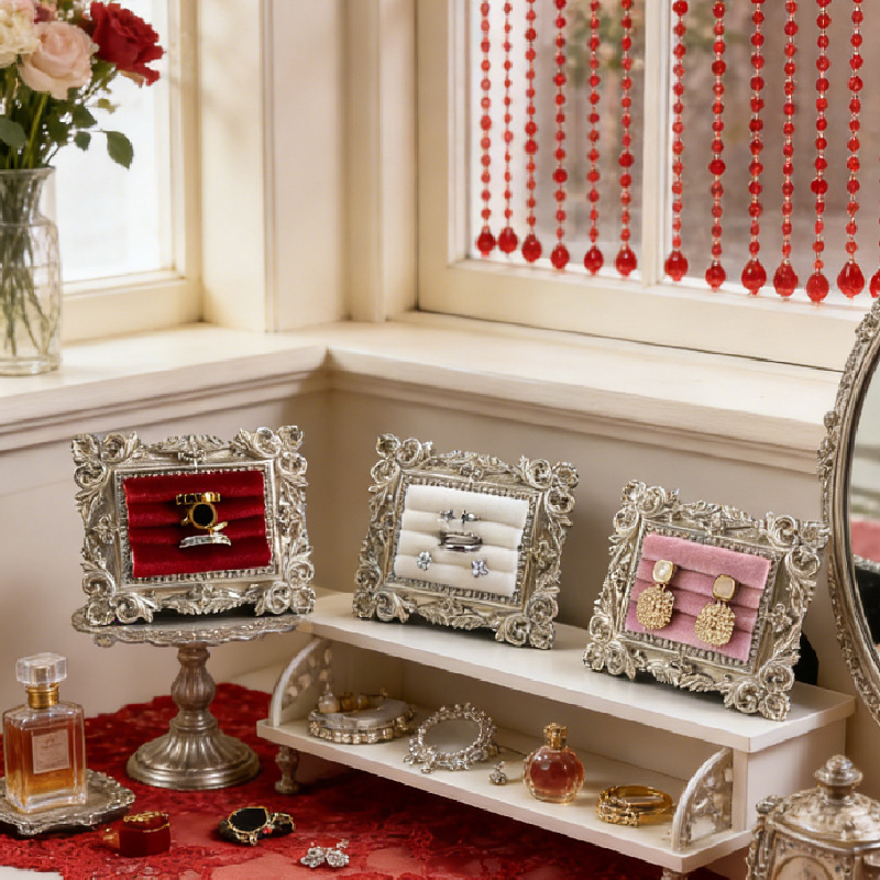 Cross-Border Hot-Selling Victorian-Style Earrings, Nail Art, Ring Display Stands, Photo Frame Decorations, Jewelry Holders, Display Stands