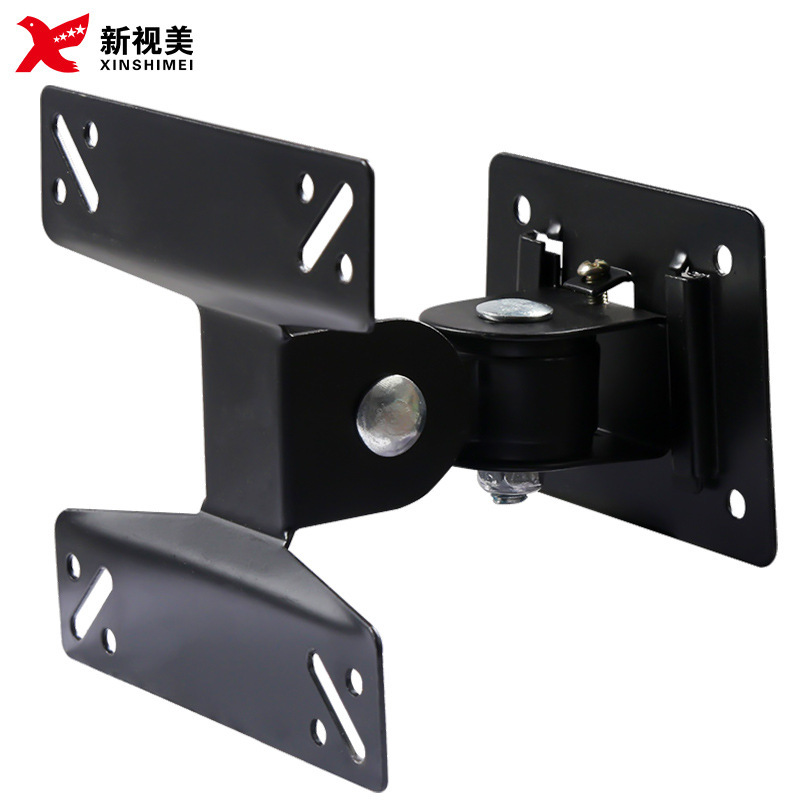 14-24inch Computer Monitor Rack Wall-Mounted Monitor Bracket Adjustable Angle Display Wall-Mounted Bracket