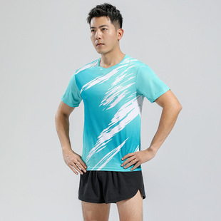 Summer Running Short-sleeved Men's Quick-drying Breathable Ultra-light Professional Marathon Short-sleeved T-shirt Sports Fitness Training Top
