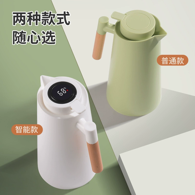 Smart thermos, capacious keep warm teapot, glass liner