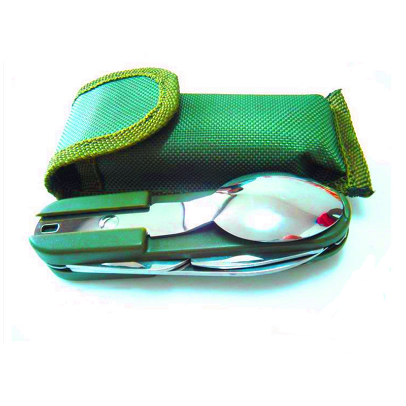 多功能野营餐具 多用途餐具 不锈钢餐具