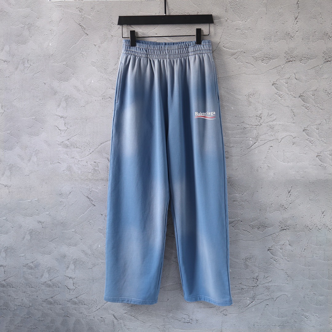 Paris B Brand Cross-Border Ceiling Autumn and Winter New Classic Cola Print Casual Pants Sweatpants Unisex One Piece