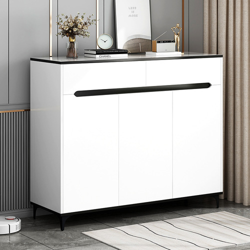 Light luxury shoe cabinet at home entrance large capacity new entry all-in-one wall entrance cabinet storage cabinet balcony storage cabinet