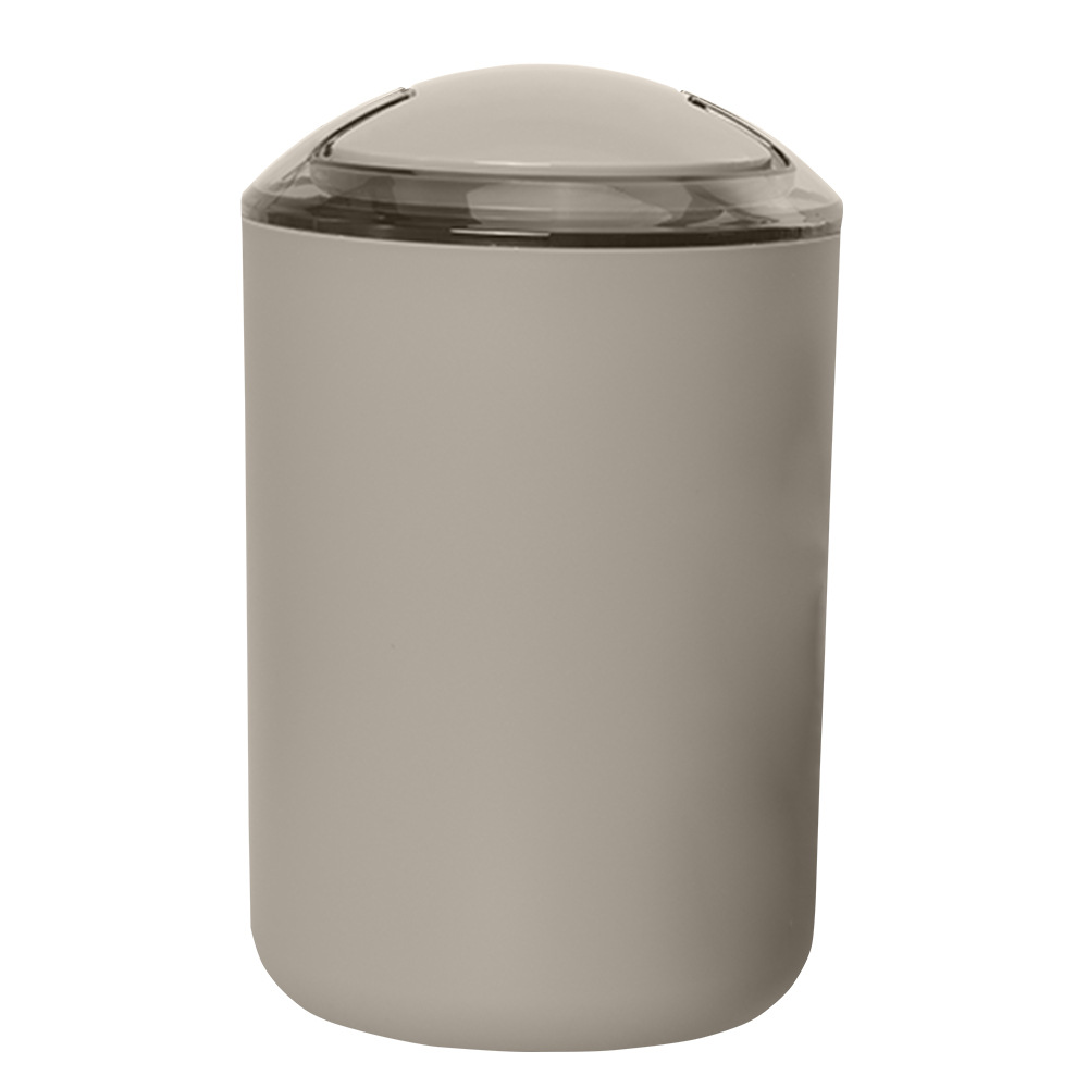 Color sólido basura con tapa cesta de papel higiénico hogar impermeable mecedora tapa basura puede cocina creativa Flip basura puede