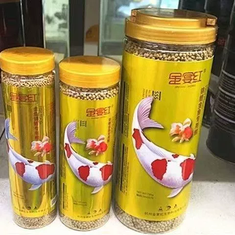 Корм для золотых банкетных красных кои для улучшения цвета и осветления корма для рыб, декоративные рыбы, холодноточная рыба, питательный корм для рыб, наполнитель для корма для рыб